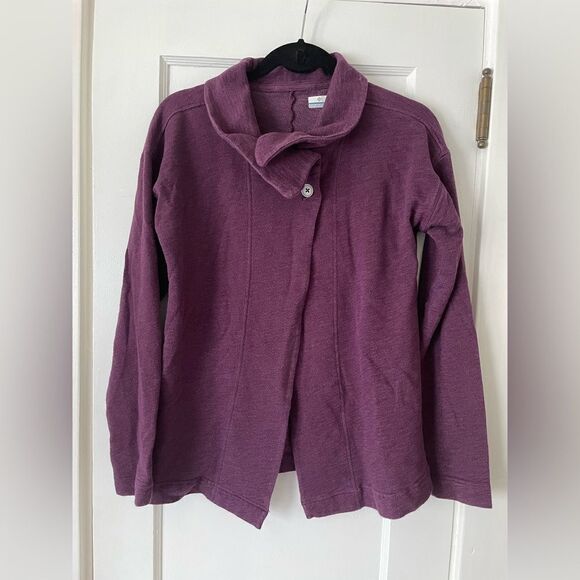 Columbia | Purple Two Button Cardigan Sweater | Size Medium - Picture 1 of 6